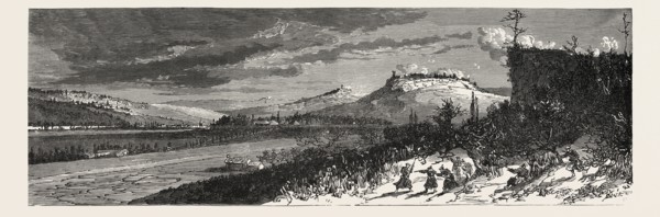 Franco-Prussian War: The French position on 21 December 1870. From left to right: Gournay, Noisy Le
