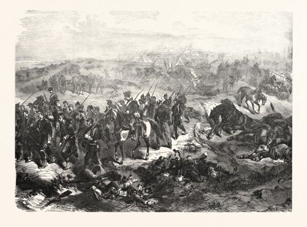 Franco-Prussian War: The hijacked French camp at Beaumont on 30 August 1870, France