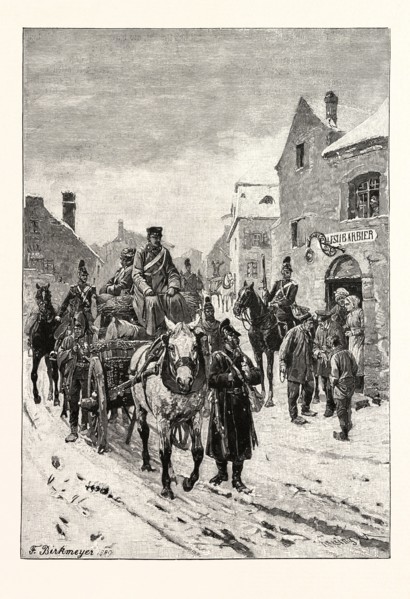 Franco-Prussian War: On requisition in Orleans, France