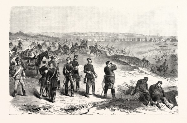 FRANCO-PRUSSIAN WAR: ATTAQUE BY THE SAXONS AGAINST SAINTE-MARIE-AUX-CHÃäNES ON 18 AUGUST 1870