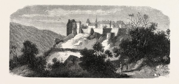 FRANCO-PRUSSIAN WAR: THE FORTRESS  LUTZELSTEIN, 1870