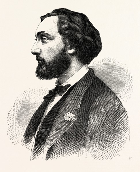 FRANCO-PRUSSIAN WAR: Leon Gambetta, 1838 - 1882, MINISTER OF THE INTERIOR AND WAR