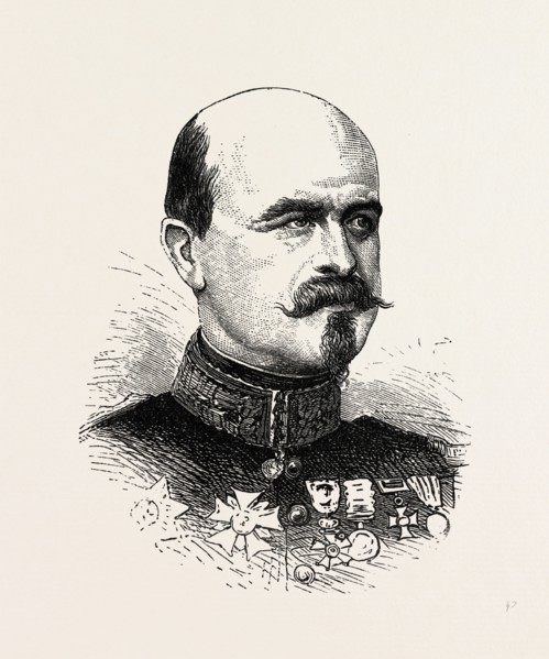 FRANCO-PRUSSIAN WAR: Louis Jules Trochu, 12 March 1815   7 October 1896, was a French military