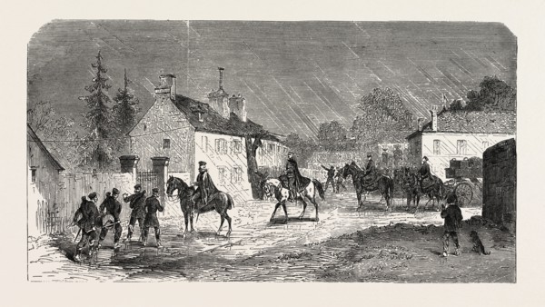 FRANCO-PRUSSIAN WAR: INSTALLING THE TELEGRAPH AT GRAND TREMBLAY