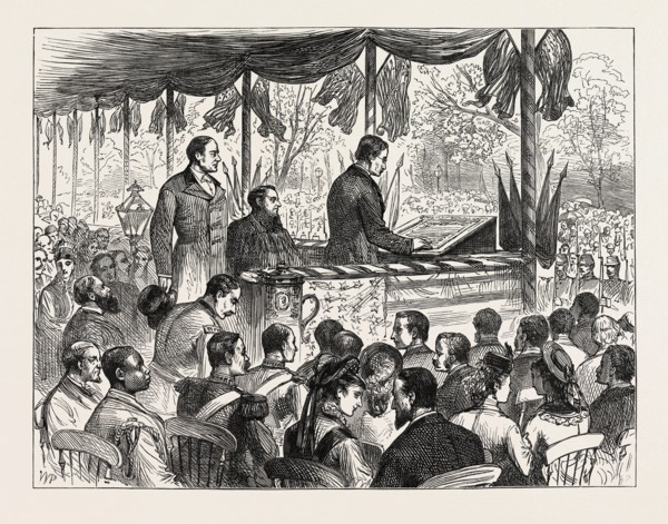 THE CENTENNIAL CELEBRATION OF AMERICAN INDEPENDENCE: THE FOURTH OF JULY IN PHILADELPHIA: MR.