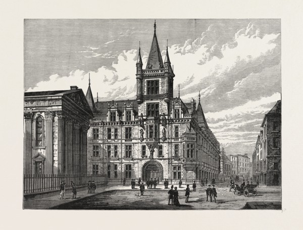 NEW BUILDINGS, CAIUS COLLEGE, CAMBRIDGE, UK