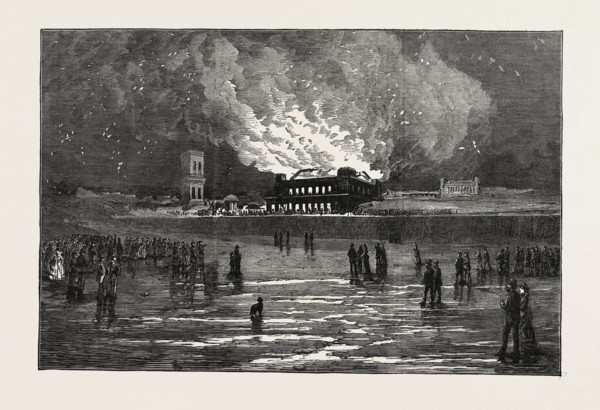 BURNING OF THE SCARBOROUGH SPA SALOON