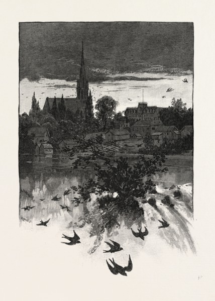 STRATFORD, CANADA, NINETEENTH CENTURY ENGRAVING