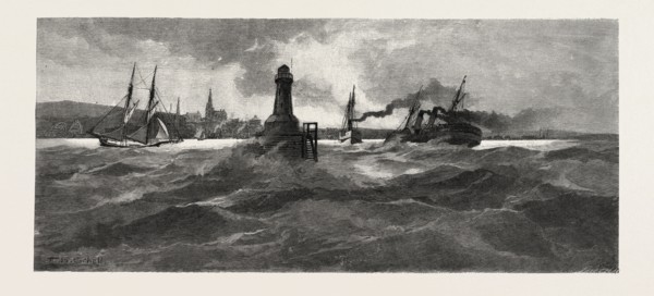 SUMMERSIDE, CANADA, NINETEENTH CENTURY ENGRAVING