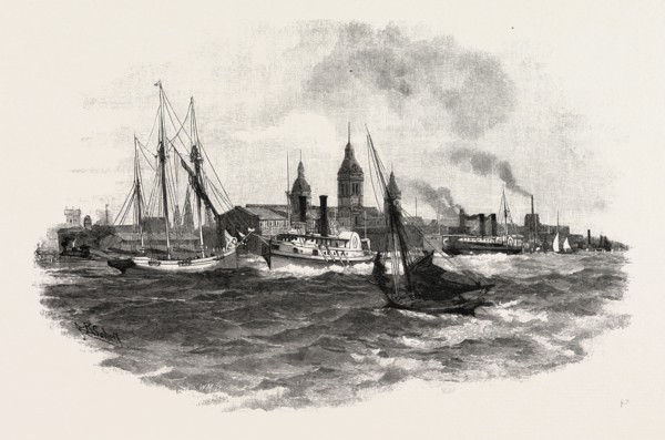 TORONTO AND VICINITY, CANADA, NINETEENTH CENTURY ENGRAVING