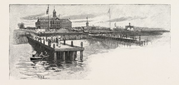 TORONTO AND VICINITY, CANADA, NINETEENTH CENTURY ENGRAVING