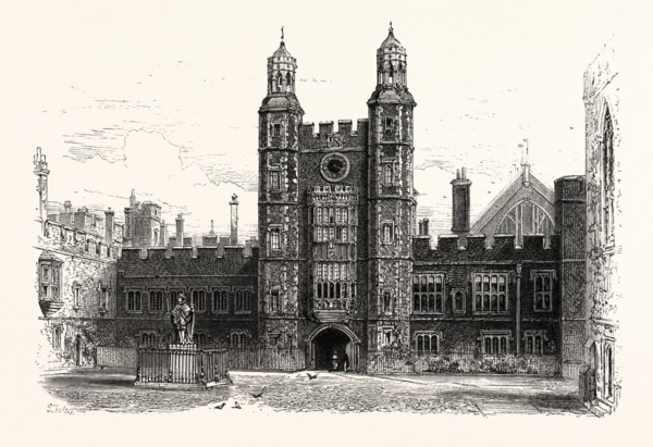 Interior of the Quadrangle, Eton College, UK, britain, british, europe, united kingdom, great