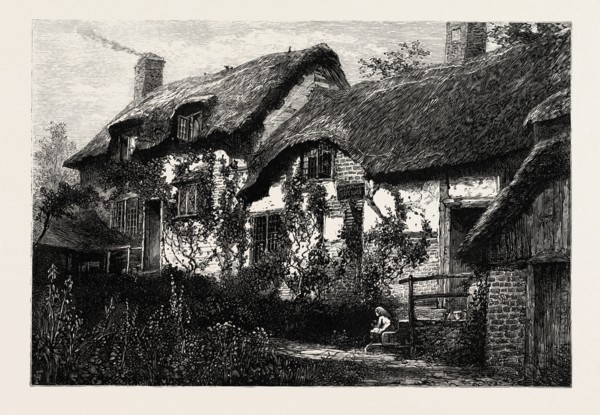 ANNE HATHAWAY'S COTTAGE,  Stratford upon Avon, Stratford-upon-Avon, UK, britain, british, europe,