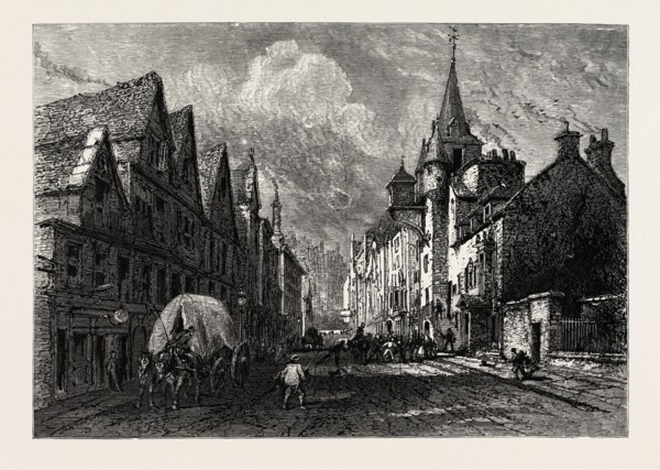 EDINBURGH: The Canongate Tolbooth, Scotland, UK, britain, british, europe, united kingdom, great