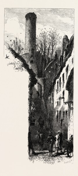St. Canice's Steps, Kilkenny, IRELAND
