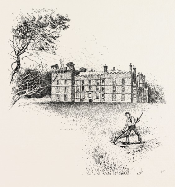 CHIPCHASE CASTLE,  is a 17th-century Jacobean mansion incorporating a substantial 14th-century pele