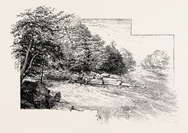 JUNCTION OF THE GRETA AND THE TEES, UK