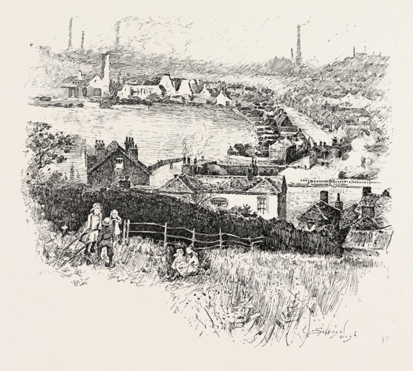 ETRURIA.  Etruria Works, which would run for 180 years. The factory was so-named after the Etruria