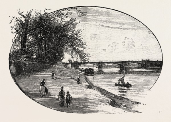 TRENT BRIDGE, NOTTINGHAM, UK. Trent Bridge was first used as a cricket ground in the 1830s. The