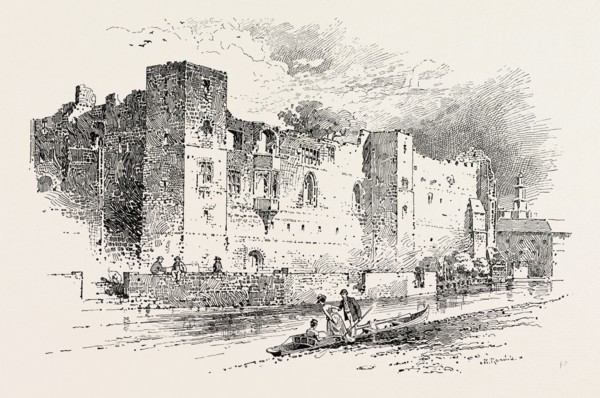 Newark Castle, in Newark, in the English county of Nottinghamshire was founded in the mid 12th