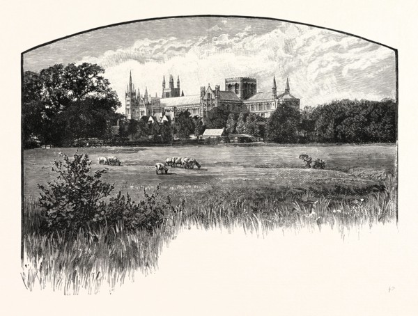 Peterborough Cathedral, properly the Cathedral Church of St Peter, St Paul and St Andrew Ã¢Â€Âì