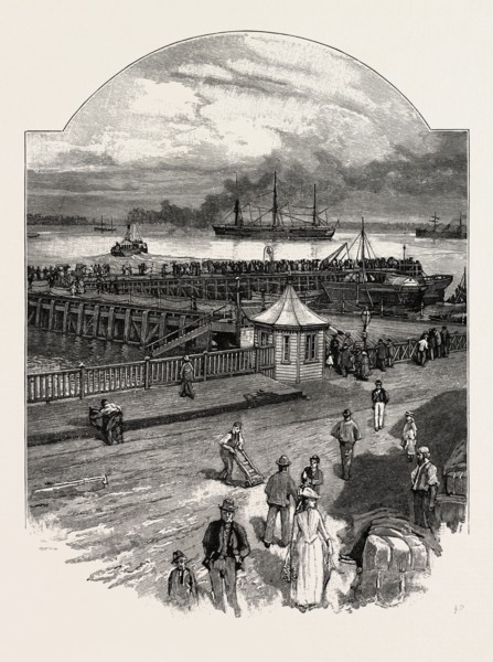 HARWICH: THE QUAY, UK. A town in Essex, England and one of the Haven ports, located on the coast