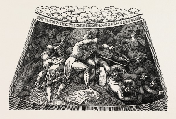 THE EIGHTH COMPARTMENT OF THE WELLINGTON SHIELD. The Wellington shield 1820, Thomas Stothard, 1755