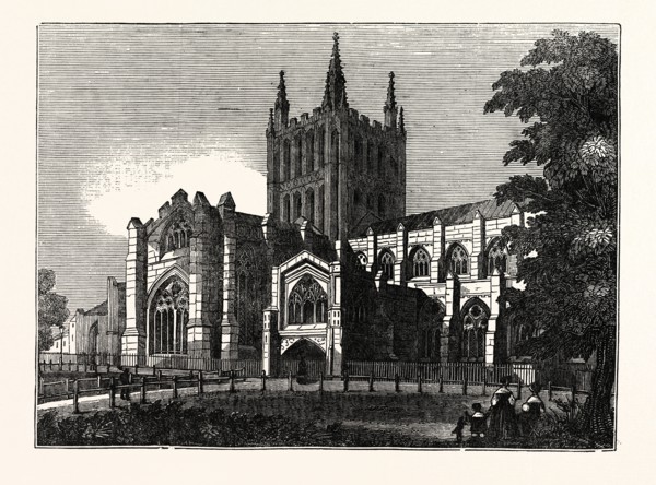 HEREFORD CATHEDRAL. UK, britain, british, europe, united kingdom, great britain, european