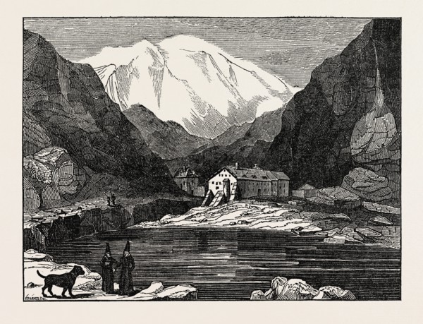 THE HOSPICE ON MOUNT ST. BERNARD, Switzerland