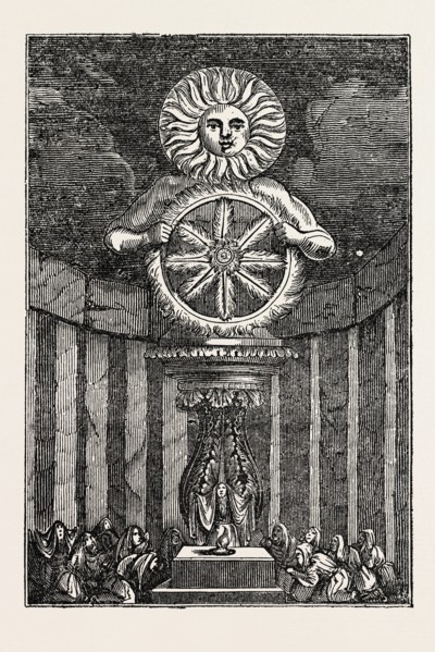 THE IDOL OF THE SUN, A SAXON IDOL