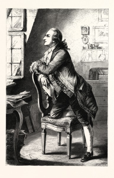 GOETHE AT HOME. Johann Wolfgang von Goethe 28 August 1749 â€ì 22 March 1832) was a German writer,