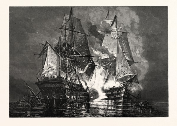 AN OLD-TIME SEA-FIGHT. J.O. DAVIDSON