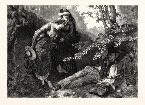 GETTING AROUND HIM. F. WIDNMANN