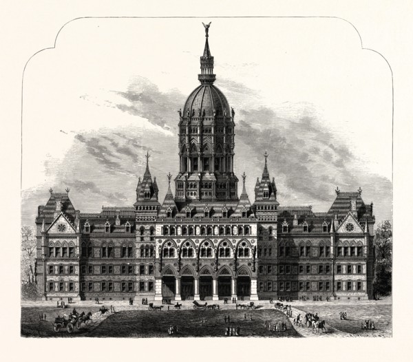 NEW CAPITOL AT HARTFORD, CONNECTICUT, USA