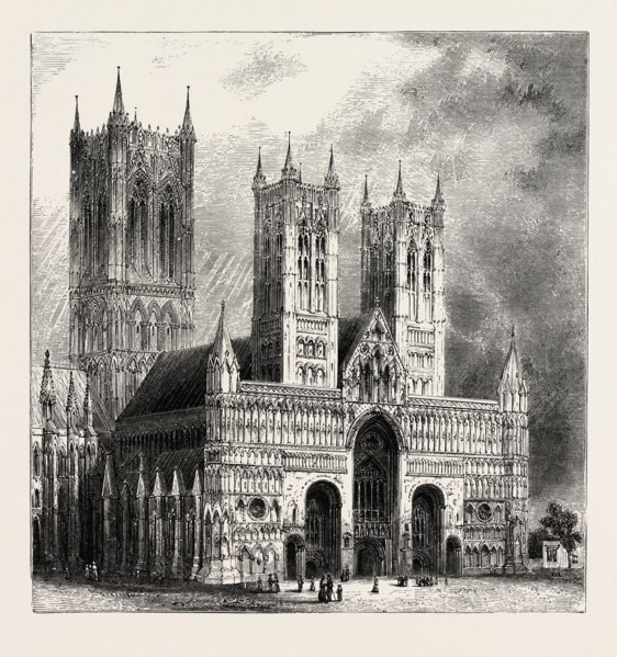 LINCOLN CATHEDRAL, UK. Lincoln Cathedral (in full The Cathedral Church of the Blessed Virgin Mary