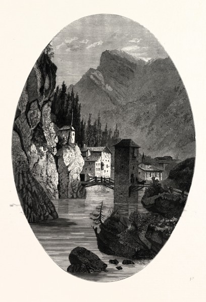THE PASS PASS OF FINSTERMUNZ, SWITZERLAND