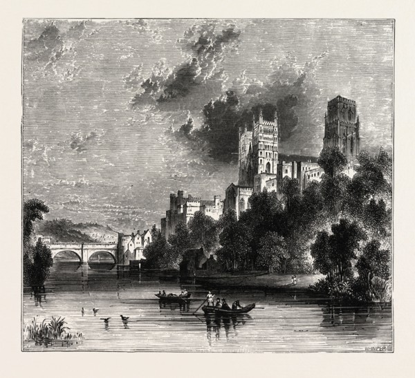 DURHAM CATHEDRAL,  is a cathedral in the city of Durham, England, the seat of the Anglican Bishop