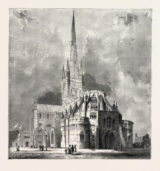 NORWICH CATHEDRAL, is an English cathedral located in Norwich, Norfolk, dedicated to the Holy and