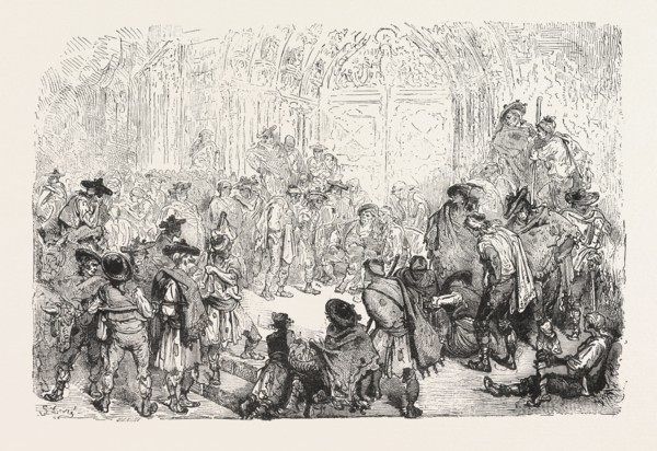 THE TRIBUNAL OF THE WATERS, VALENCIA, 1876, Spain