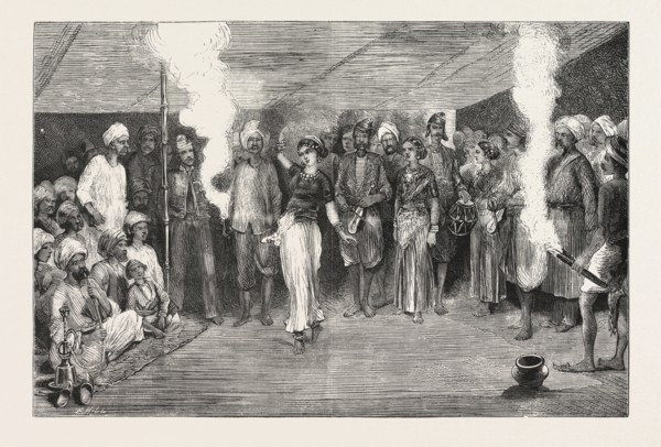 A NAUTCH DANCE AT BARODA