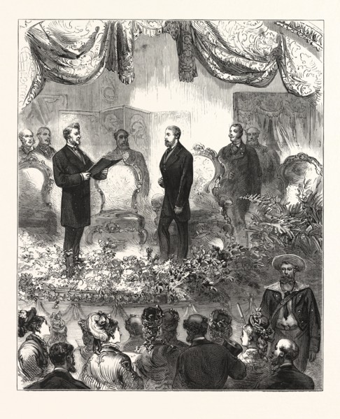 OPENING CEREMONY OF THE WESTMINSTER AQUARIUM AND WINTER GARDEN, BY H.R.H. THE DUKE OF EDINBURGH,