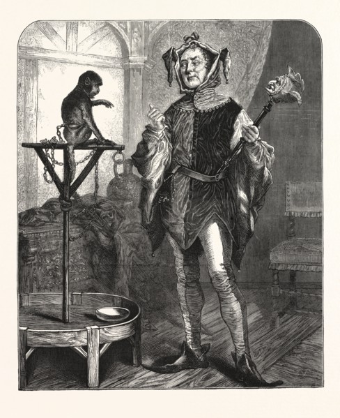 ALL FOOLS' DAY, MUTUAL CONGRATULATIONS, PICTURE BY C. GREGORY, LONDON, ENGRAVING 1876, UK, britain,