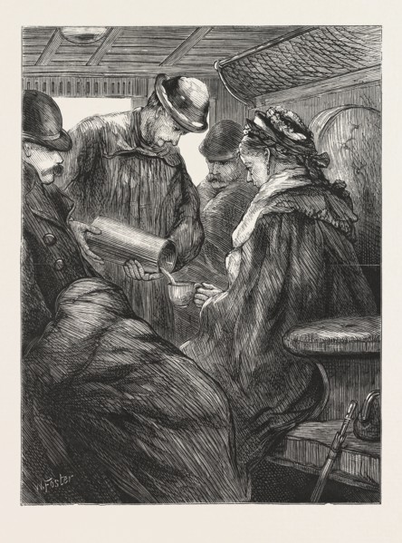 THE CUP THAT CHEERS, AN INCIDENT ON THE GREAT NORTHERN RAILWAY, BETWEEN GRANTHAM AND PETERBOROUGH,