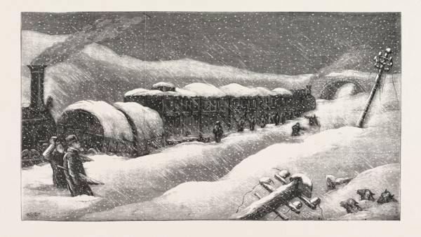 THE ACCIDENT, AN INCIDENT ON THE GREAT NORTHERN RAILWAY, BETWEEN GRANTHAM AND PETERBOROUGH,
