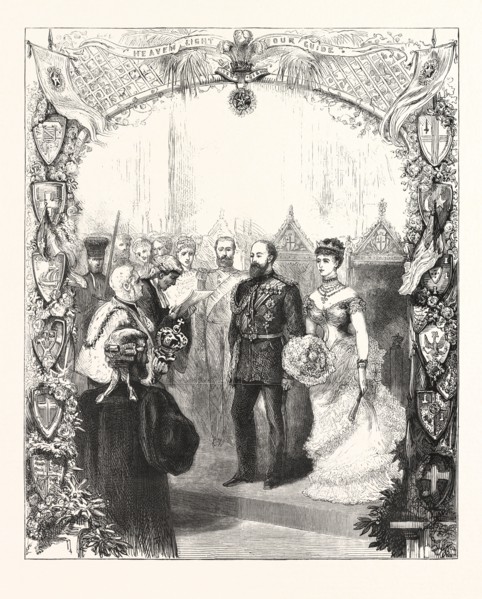 THE CITY OF LONDON'S WELCOME TO THE PRINCE OF WALES : PRESENTATION OF THE ADDRESS IN THE GUILDHALL,