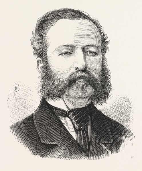SIR HENRY DRUMMOND WOLFF, K.C.M.G., M.P. FOR CHRISTCHURCH, 1830, an English diplomat and
