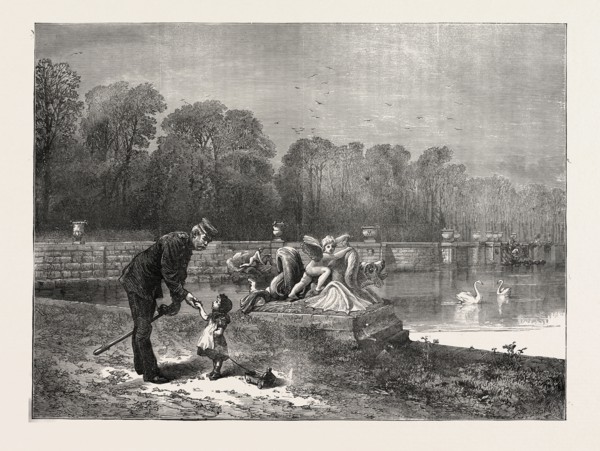 THE FRANCO-PRUSSIAN WAR: L'ENTENTE CORDIALE: THE BABE AND THE BUGBEAR, BISMARCK, 1870