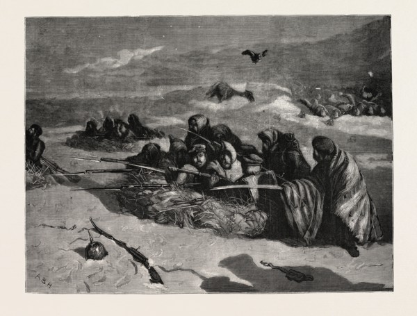 FRANCO-PRUSSIAN WAR: BURIED QUICK AND UNBURIED DEAD, 1870