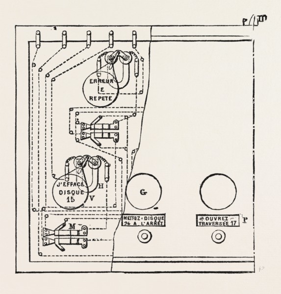 RAILWAY APPARATUS AT THE PARIS ELECTRICAL EXHIBITION: Annunciator Apparatus, FRANCE, 1882