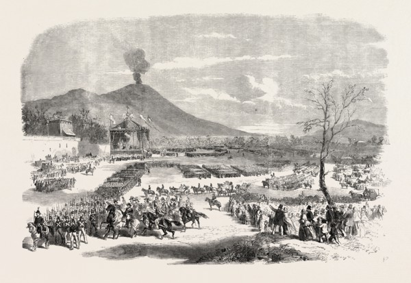 ATTEMPT TO ASSASSINATE THE KING OF NAPLES, IN THE CAPELLANO MAGGIORE, 1856